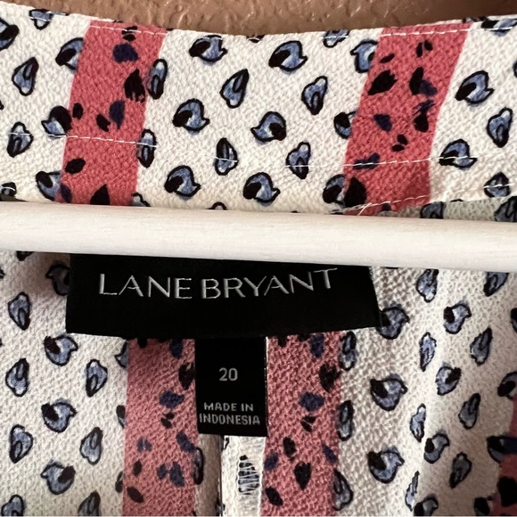 Lane Bryant Paisley Print Long Sleeve Lightweight Pockets Maxi Dress Size 20 NWT - Picture 7 of 11